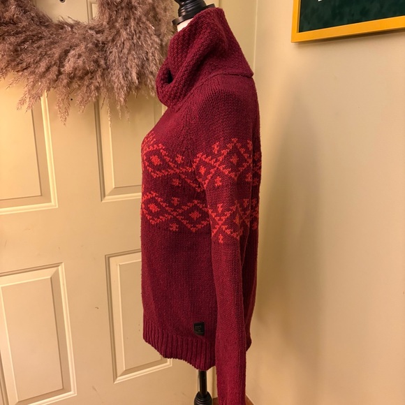 SCOTCH & SODA Intarsia Knit Cowl-Neck Sweater size S - Picture 2 of 13